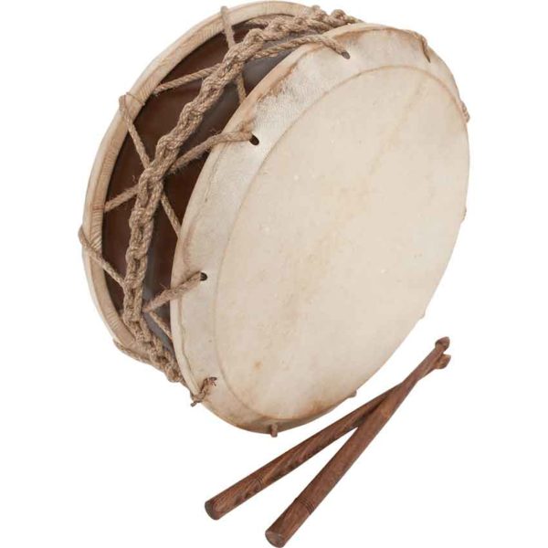 Tabor Drum with Sticks 9"