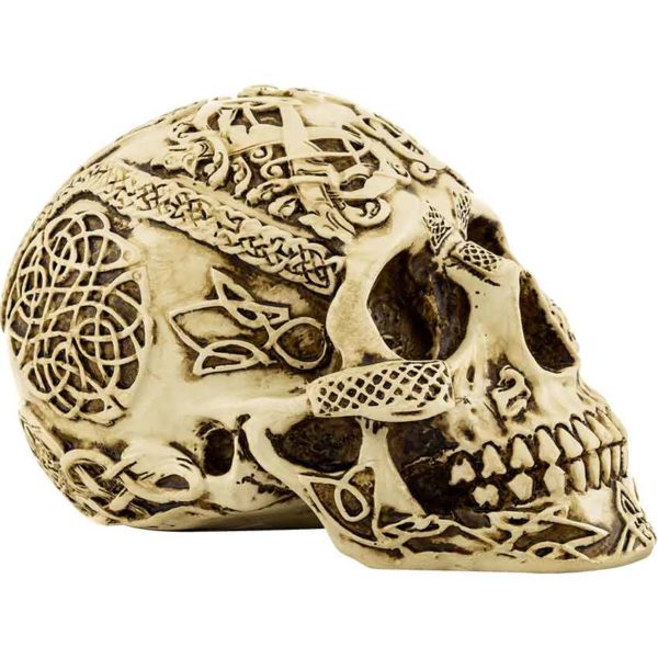 Pierced Celtic Tribal Skull