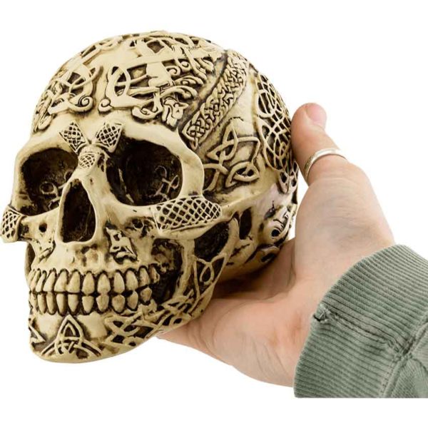 Pierced Celtic Tribal Skull