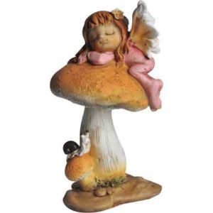 Sleeping Fairy Child Statue