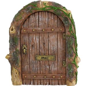 Mossy Wooden Fairy Door