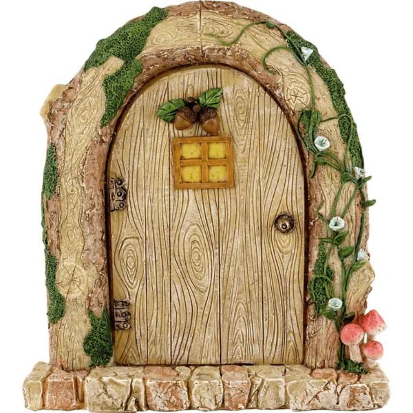 Charming Log Fairy Door