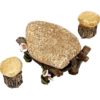 Mini Stone Table and Chairs Set