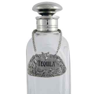 Morning Hunt Tequila Decanter Tag
