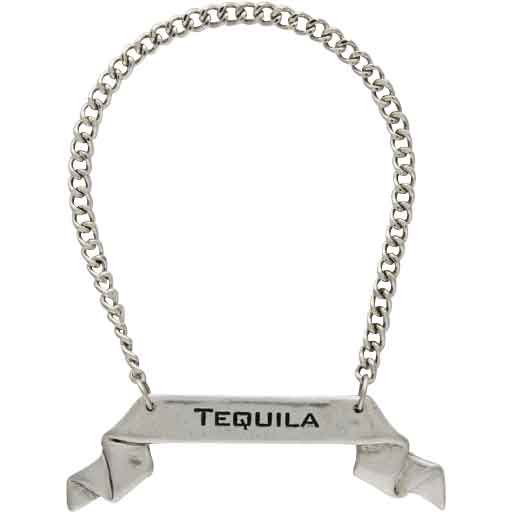 Ribbon Tequila Decanter Tag