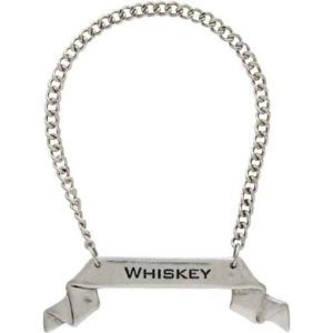 Ribbon Whiskey Decanter Tag