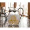 Classic Curved Glass Pitcher