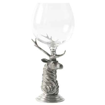 Elk Burgundy Glass