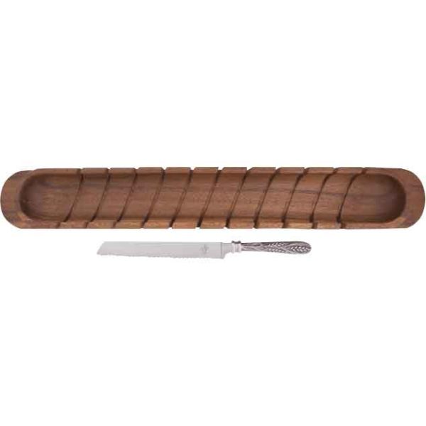 Baguette Board with Knife
