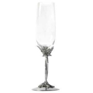 Oak Branch Champagne Glass