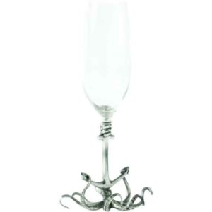 Octopus Champagne Flute
