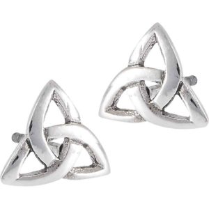 Sterling Silver Celtic Stud Earrings