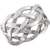 Sterling Silver Celtic Weave Ring