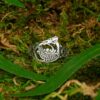Sterling Silver Dragon Knot Ring