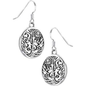 Sterling Silver Celestial Tree Earrings