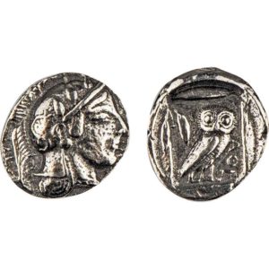 Athens Silver Didrachm Replica Coins
