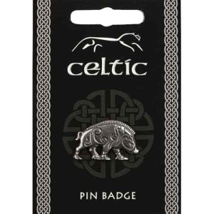 Celtic Boar Pin Badge