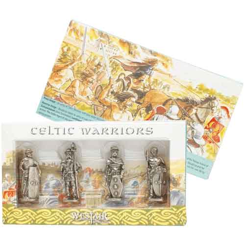 Set Of 4 Celtic Warriors