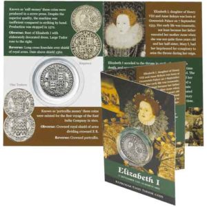 Sixpence Elizabeth I Replica Coin Pack