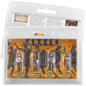 Set Of 4 Greek Warriors