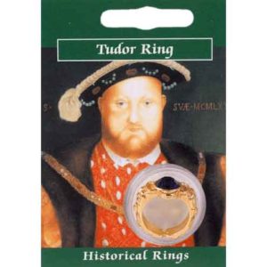 Gold Plated Henry VIII Gem Ring