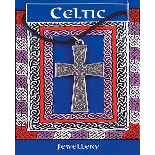 Interlaced Celtic Cross Necklace