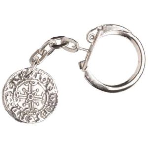 Medieval Coin Key Chain