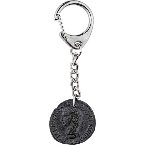Roman Coin Key Ring