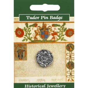 Tudor Rose Pin Badge