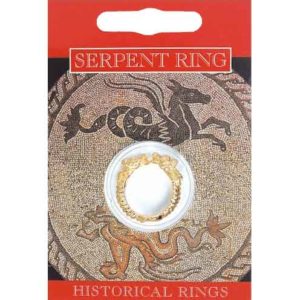 Gold Plated Serpent Ring