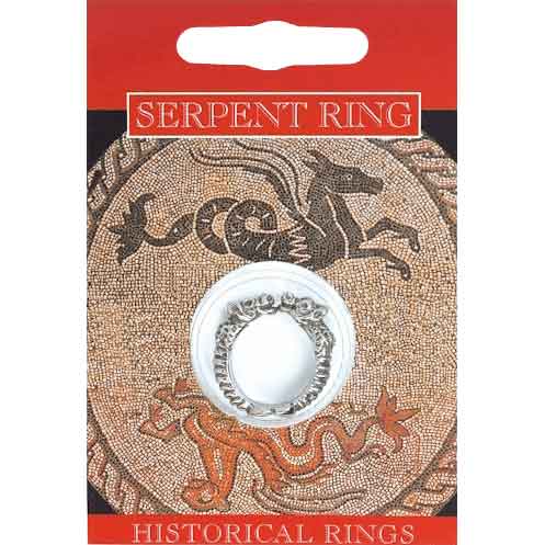 Pewter Serpent Ring