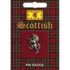 Scottish Unicorn Pin Badge