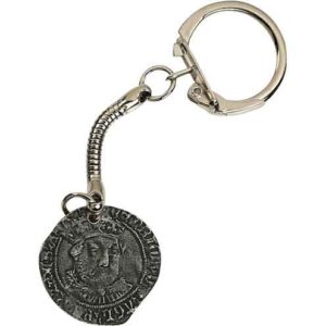 Tudor Coin Key Ring