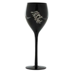 Chinese Dragon Wine Glass