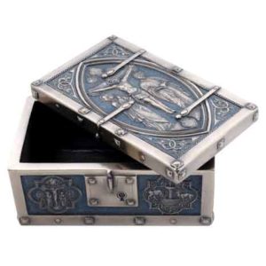 Crucifixion Of Christ Medieval Style Trinket Box