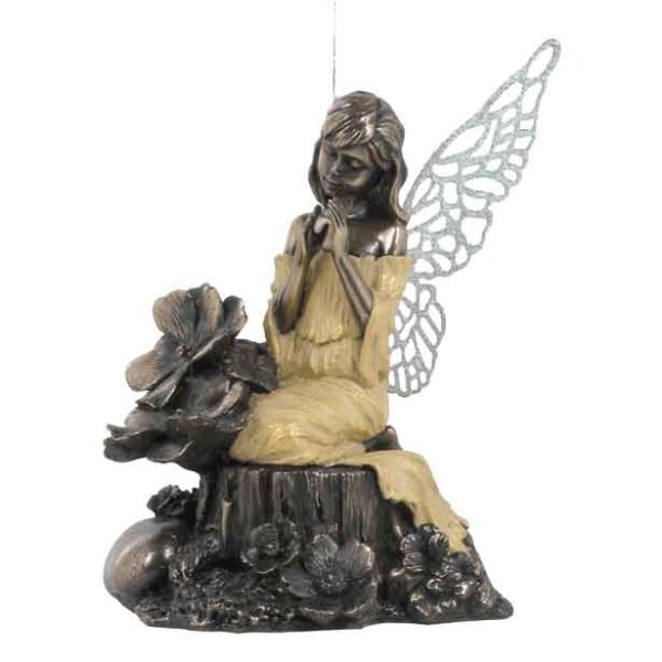 Little Fairy Praying Statue