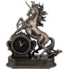 Rearing Unicorn Clock
