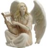 Angel with Lyre Statue