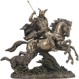 Odin Riding Sleipnir Statue