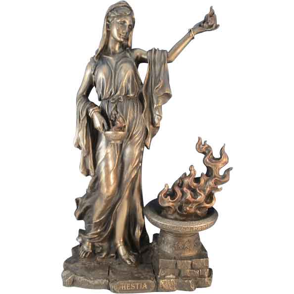Greek Goddess Hestia Statue
