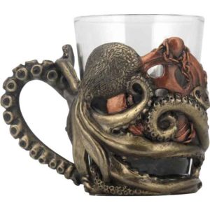 Steampunk Octopus Shot Glass