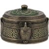 Round Celtic Trinket Box