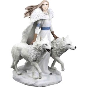 Winter Guardians Statue by Anne Stokes