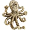 Gold Steampunk Octopus Wall Hook