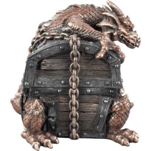 Dragon Breaking out of Chained Chest