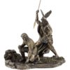 Hagen Killing Siegfried Bronze Statue