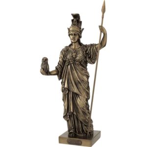 Bronze Athena Goddess of Wisdom and War