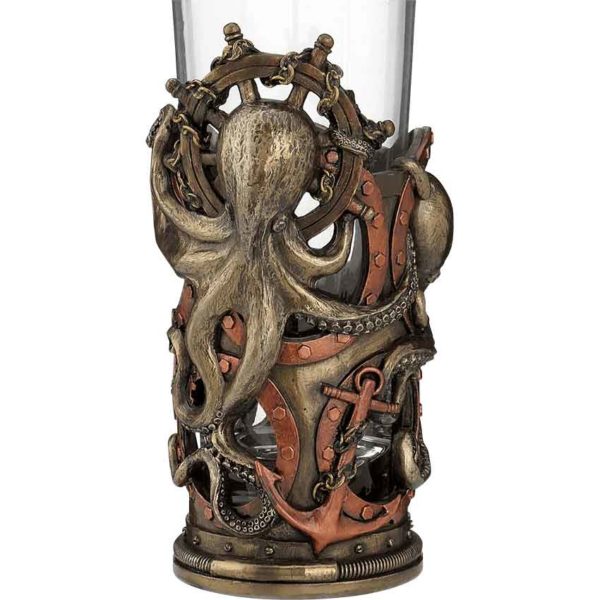 Steampunk Octopus Spirit Decanter