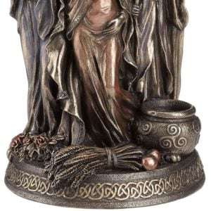Celtic Tree Triple Goddess Statue