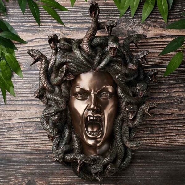 Head of Medusa Wall Plaque
